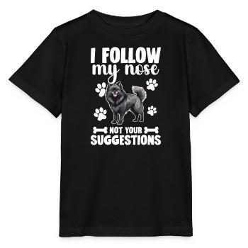 I follow my nose, not your suggestions - Stanley/Stella MINI CREATOR Kids’ T-Shirt - black - Front - Mikhail (115cm)