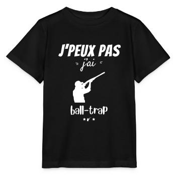 I can't I have ball - Stanley/Stella MINI CREATOR Kids’ T-Shirt - black - Front - Mikhail (115cm)