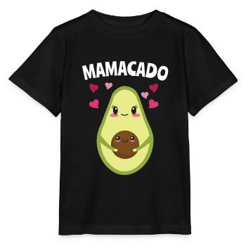 Mamacado maman mère grossesse naissance - T-shirt bio MINI CREATOR Stanley/Stella Enfant - noir - Devant - Mikhail (115cm)