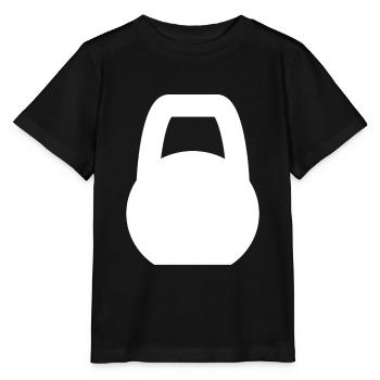 Bouilloire , Sport Poids 02 - T-shirt bio MINI CREATOR Stanley/Stella Enfant - noir - Devant - Mikhail (115cm)