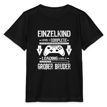 Only Child Complete - Loading Big Brother 2026 - Stanley/Stella MINI CREATOR Kids’ T-Shirt - black - Front - Mikhail (115cm)