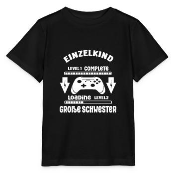 Only Child Complete - Loading Big Sister 2026 - Stanley/Stella MINI CREATOR Kids’ T-Shirt - black - Front - Mikhail (115cm)