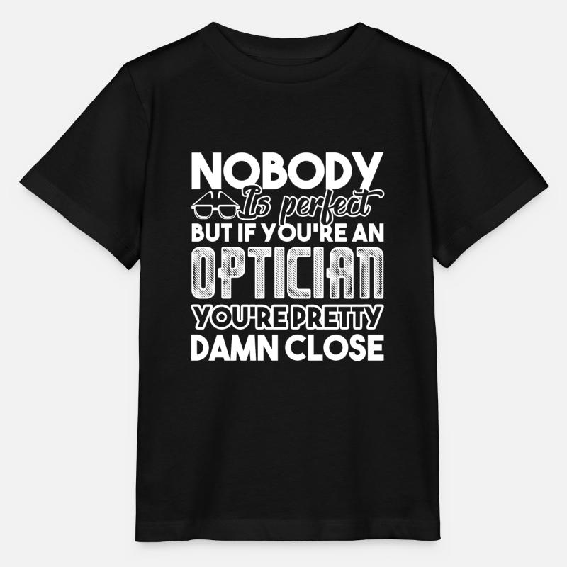 Opticien Vous êtes un opticien - T-shirt bio MINI CREATOR Stanley/Stella Enfant - noir