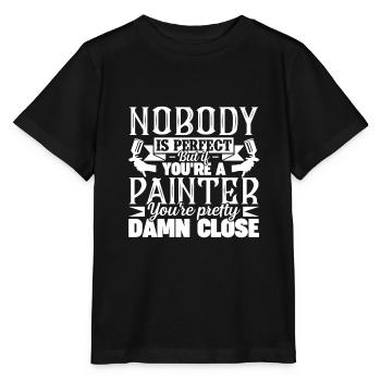 Maler Du bist ein Maler - Stanley/Stella Kinder T-Shirt MINI CREATOR  - Schwarz - Vorne - Mikhail (115cm)