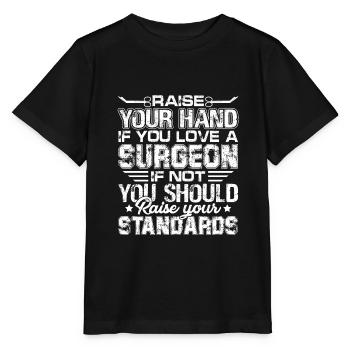 Chirurgien si vous aimez un chirurgien - T-shirt bio MINI CREATOR Stanley/Stella Enfant - noir - Devant - Mikhail (115cm)