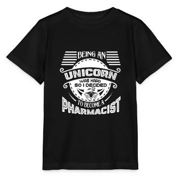 Apotheker Ich beschloss, Apotheker zu werden - Stanley/Stella Kinder T-Shirt MINI CREATOR  - Schwarz - Vorne - Mikhail (115cm)