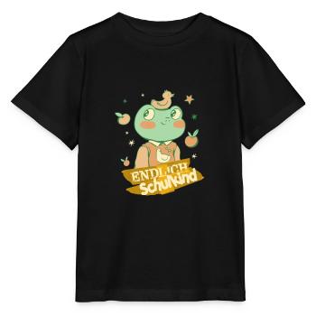 Endlich Schulkind, Einschulung - Stanley/Stella Kinder T-Shirt MINI CREATOR  - Schwarz - Vorne - Mikhail (115cm)