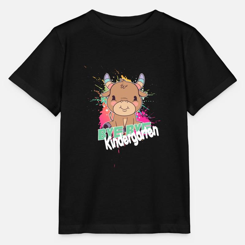 Endlich Schulkind, Einschulung - Stanley/Stella Kinder T-Shirt MINI CREATOR  - Schwarz