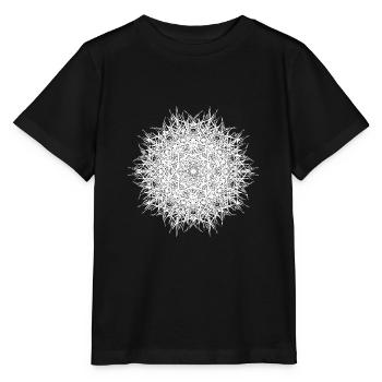 Oriental District Mandala - Stanley/Stella MINI CREATOR Kids’ T-Shirt - black - Front - Mikhail (115cm)