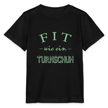 Fit wie ein Turnschuh - Stanley/Stella Kinder T-Shirt MINI CREATOR  - Schwarz - Vorne - Mikhail (115cm)