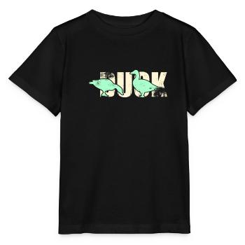 Ente Vogel - Stanley/Stella Kinder T-Shirt MINI CREATOR  - Schwarz - Vorne - Mikhail (115cm)
