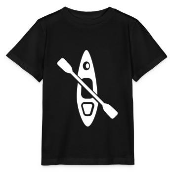 Kanu icon - Stanley/Stella Kinder T-Shirt MINI CREATOR  - Schwarz - Vorne - Mikhail (115cm)