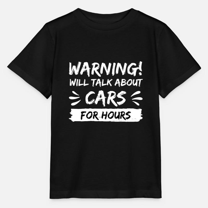 autos kfz tuning sprechen geschenk idee spruch - Stanley/Stella Kinder T-Shirt MINI CREATOR  - Schwarz