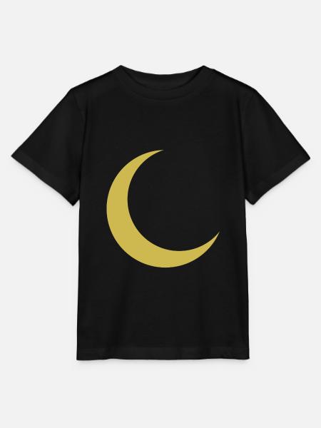 Mondsichel - Stanley/Stella Kinder T-Shirt MINI CREATOR - Schwarz