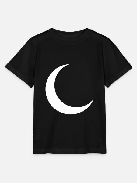 Mondsichel - Stanley/Stella Kinder T-Shirt MINI CREATOR - Schwarz