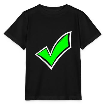 Tick chop colored seen - Stanley/Stella MINI CREATOR Kids’ T-Shirt - black - Front - Mikhail (115cm)
