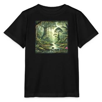 Taman Negara Forêt tropicale Malaisie Rivière tropicale - T-shirt bio MINI CREATOR Stanley/Stella Enfant - noir - Devant - Mikhail (115cm)