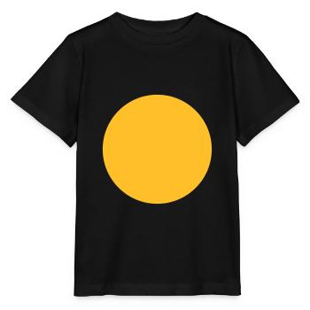 Sphère géométrie - T-shirt bio MINI CREATOR Stanley/Stella Enfant - noir - Devant - Mikhail (115cm)