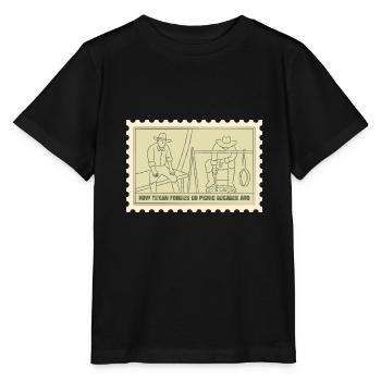 Essen Vergangenheit Design für stolze Texaner - Stanley/Stella Kinder T-Shirt MINI CREATOR  - Schwarz - Vorne - Mikhail (115cm)