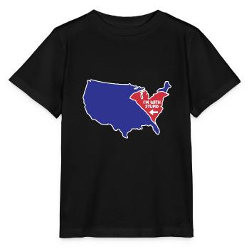 South Carolina für patriotische South Carolinas - Stanley/Stella Kinder T-Shirt MINI CREATOR  - Schwarz - Vorne - Mikhail (115cm)