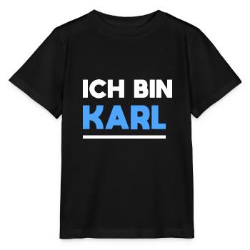 Karl Name Spruch für stolze Karls - Stanley/Stella Kinder T-Shirt MINI CREATOR  - Schwarz - Vorne - Mikhail (115cm)