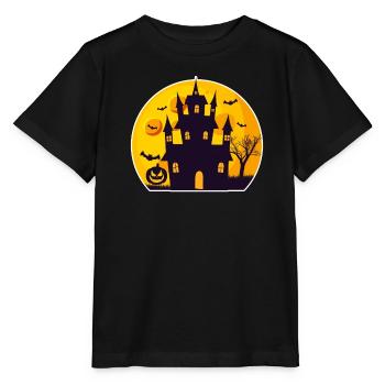 Grusel Schloss Halloween - Stanley/Stella Kinder T-Shirt MINI CREATOR  - Schwarz - Vorne - Mikhail (115cm)
