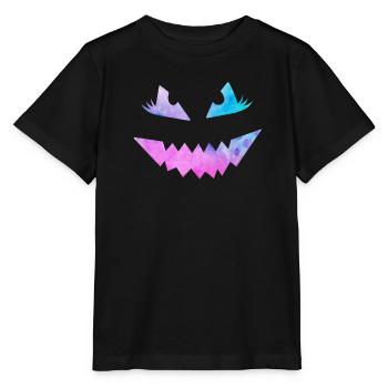Grusel Maske Halloween - Stanley/Stella Kinder T-Shirt MINI CREATOR  - Schwarz - Vorne - Mikhail (115cm)