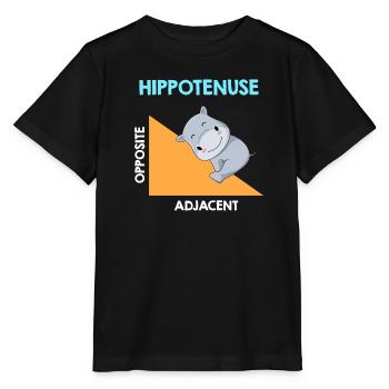 Hippotenuse Algebra Analysis - Stanley/Stella MINI CREATOR Kids’ T-Shirt - black - Front - Mikhail (115cm)