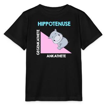 Hippotenuse Algebra Analysis - Stanley/Stella MINI CREATOR Kids’ T-Shirt - black - Front - Mikhail (115cm)