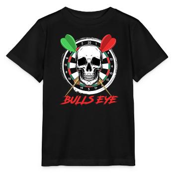 Bullseye Darts Bone Face Dartboard Dart - T-shirt bio MINI CREATOR Stanley/Stella Enfant - noir - Devant - Mikhail (115cm)