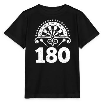 Fléchettes 180 Fléchettes Fléchettes Flèche 180 Fléchettes - T-shirt bio MINI CREATOR Stanley/Stella Enfant - noir - Devant - Mikhail (115cm)