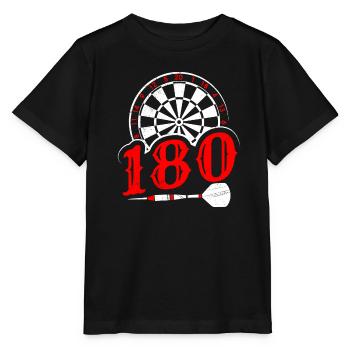 Fléchettes 180 Fléchettes Fléchettes Flèche 180 Fléchettes - T-shirt bio MINI CREATOR Stanley/Stella Enfant - noir - Devant - Mikhail (115cm)