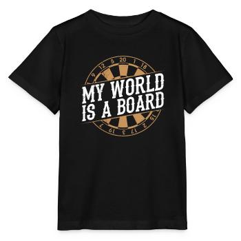 Fléchettes Fléchettes Dictons Fléchettes Accessoires Fléchettes Fléchettes - T-shirt bio MINI CREATOR Stanley/Stella Enfant - noir - Devant - Mikhail (115cm)