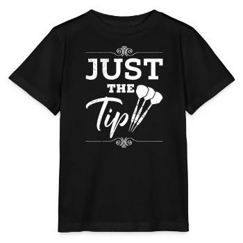 Just the Tip! Darts player Darts - Stanley/Stella MINI CREATOR Kids’ T-Shirt - black - Front - Mikhail (115cm)