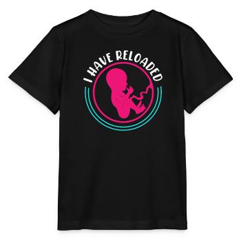 J’ai rechargé mon deuxième enfant - T-shirt bio MINI CREATOR Stanley/Stella Enfant - noir - Devant - Mikhail (115cm)