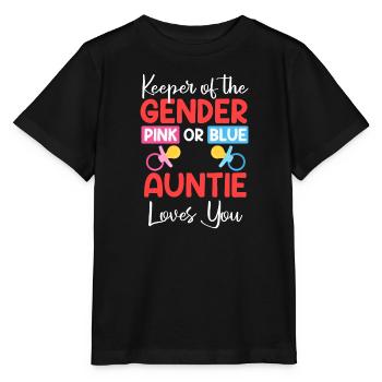 Fille Garçon Le sexe connaît la tante - T-shirt bio MINI CREATOR Stanley/Stella Enfant - noir - Devant - Mikhail (115cm)