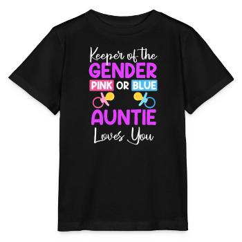 Fille Garçon Le sexe connaît la tante - T-shirt bio MINI CREATOR Stanley/Stella Enfant - noir - Devant - Mikhail (115cm)