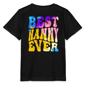 The best educator in the world Best childminder - Stanley/Stella MINI CREATOR Kids’ T-Shirt - black - Front - Mikhail (115cm)
