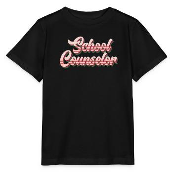 Accompagnement scolaire Inclusion meilleur compagnon scolaire - T-shirt bio MINI CREATOR Stanley/Stella Enfant - noir - Devant - Mikhail (115cm)