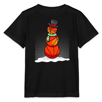 Basketball players Basketball players Basketball players - Stanley/Stella MINI CREATOR Kids’ T-Shirt - black - Front - Mikhail (115cm)
