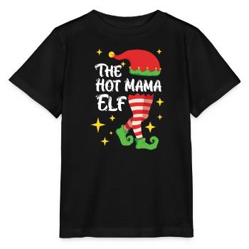 La mère elfe elfe - T-shirt bio MINI CREATOR Stanley/Stella Enfant - noir - Devant - Mikhail (115cm)