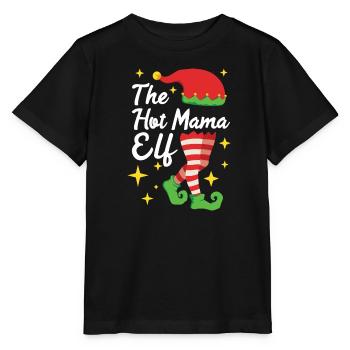 La mère elfe elfe - T-shirt bio MINI CREATOR Stanley/Stella Enfant - noir - Devant - Mikhail (115cm)