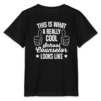 This is what cool school companion looks like School companion - Stanley/Stella MINI CREATOR Kids’ T-Shirt - black - Front - Mikhail (115cm)