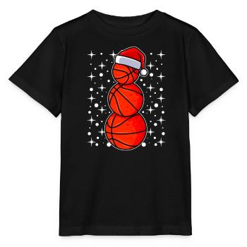 Basketball players Basketball players Basketball players - Stanley/Stella MINI CREATOR Kids’ T-Shirt - black - Front - Mikhail (115cm)