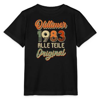 40. Geburtstag 40 Jahre - Stanley/Stella Kinder T-Shirt MINI CREATOR  - Schwarz - Vorne - Mikhail (115cm)