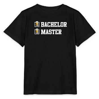 Completed Bachelor's Degree Master's Degree - Stanley/Stella MINI CREATOR Kids’ T-Shirt - black - Front - Mikhail (115cm)
