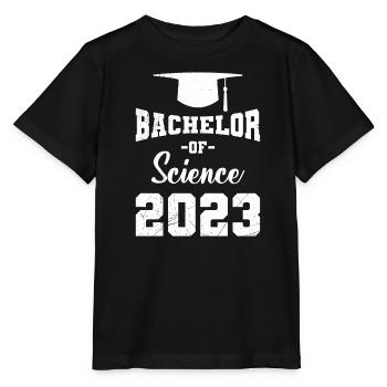 Baccalauréat ès sciences 2023 Baccalauréat - T-shirt bio MINI CREATOR Stanley/Stella Enfant - noir - Devant - Mikhail (115cm)