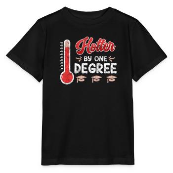 A hot Bachelor's degree Master's degree - Stanley/Stella MINI CREATOR Kids’ T-Shirt - black - Front - Mikhail (115cm)