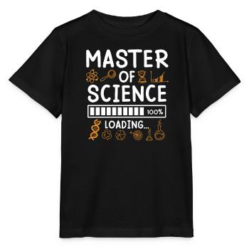 Master Degree Master Thesis Master of Science - Stanley/Stella MINI CREATOR Kids’ T-Shirt - black - Front - Mikhail (115cm)