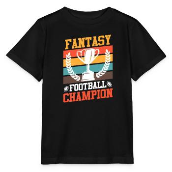 Fantasy Football Champion Fantasy Football Champ - Stanley/Stella Kinder T-Shirt MINI CREATOR  - Schwarz - Vorne - Mikhail (115cm)